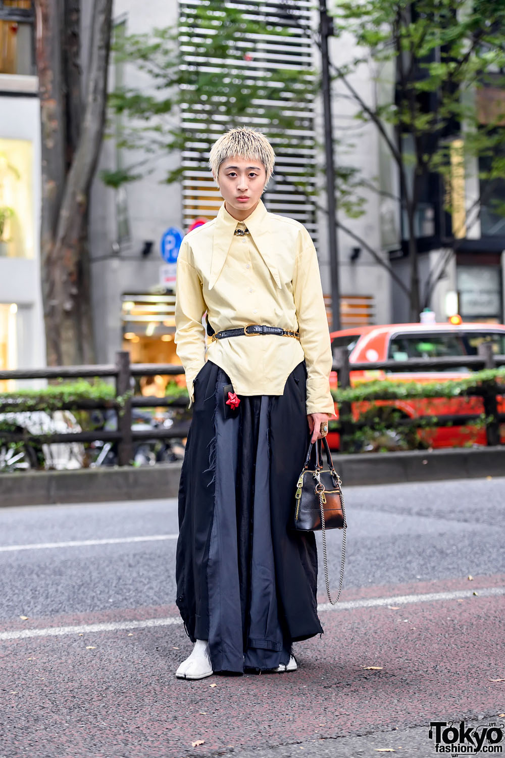 Harajuku Guy in JOHN/NHOJ Oversized Collar Shirt, Not Conventional