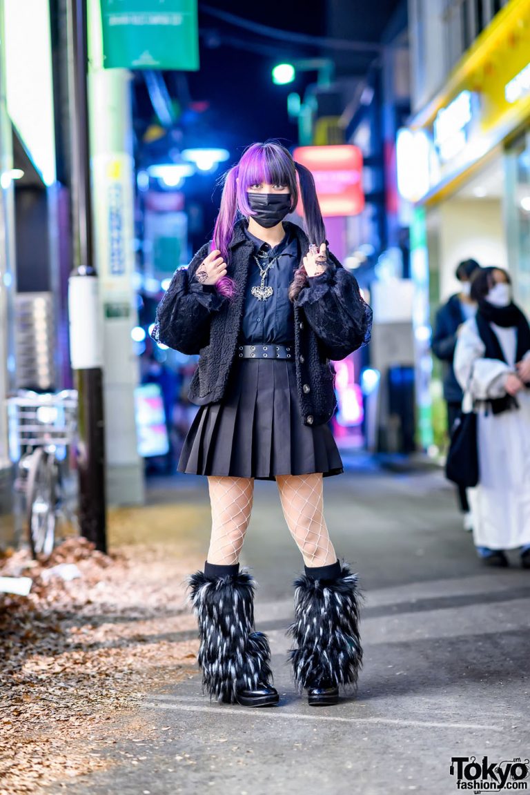 Purple Twintails & Merry Jenny Japanese Street Style w/ Amavel ...