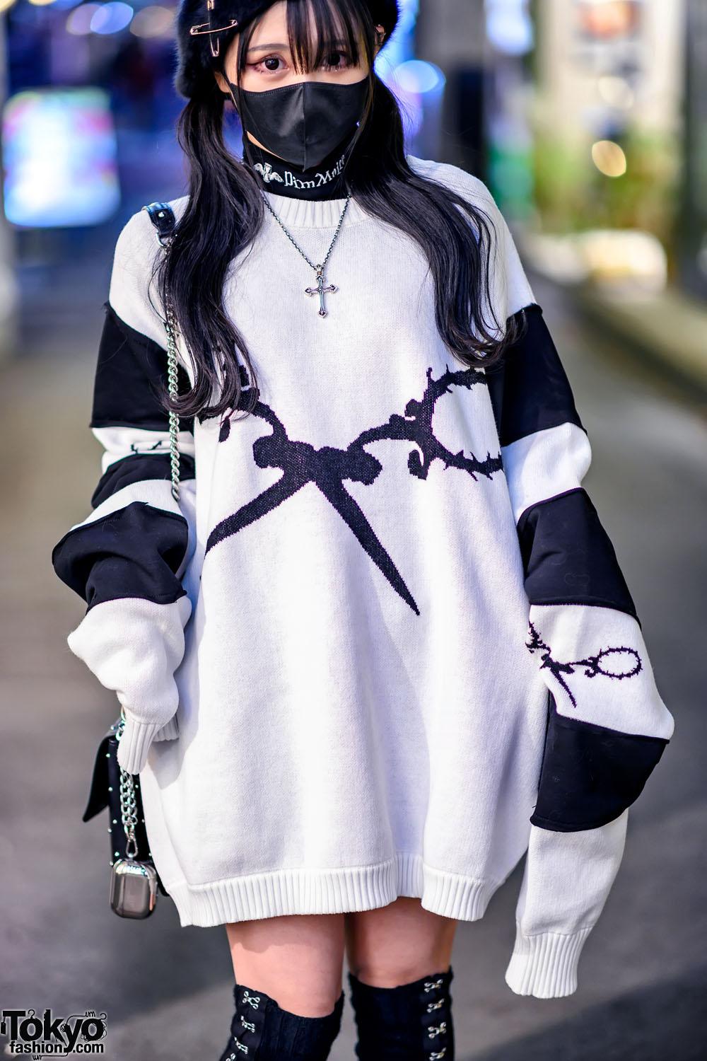 Harajuku Jumpsuit Street Style w/ Sullen Tokyo, Louis Vuitton, Chanel, H&M,  Gucci & The Four-Eyed – Tokyo Fashion